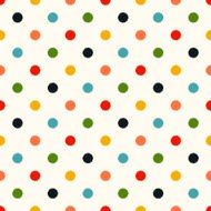 Seamless polka dots pattern N21