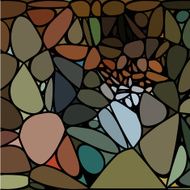 abstract colorful speckle shape background N2