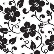 Seamless floral wallpaper N51
