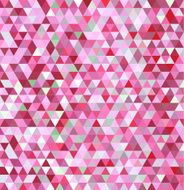 Vector pink mosaic background