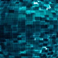 abstract blue technology concept shape background