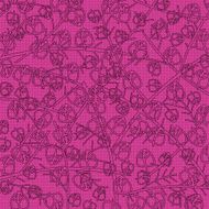 leaf pattern with pink background