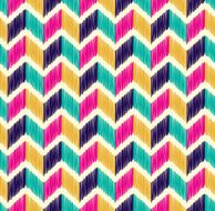 seamless chevron wave pattern N4