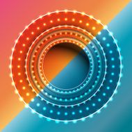 Shiny lights abstract background