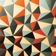 Diamond shaped pattern