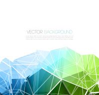 Vector geometric background with triangles N6