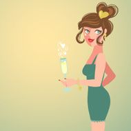 Cocktail girl