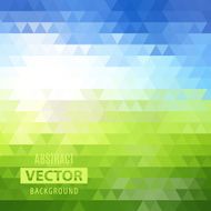 Abstract color triangle background template N17