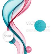 Abstract wave template background brochure design N35