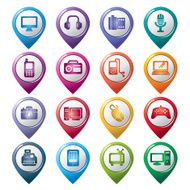 Digital Products Pointer Icons