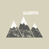 Mountain Expedition T-Shirt Vector Design N3