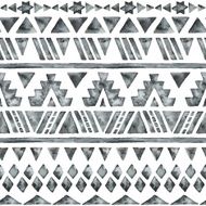 Ethnic watercolor seamless pattern N3