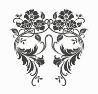 Flower motif N9