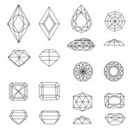 Diamond design elements