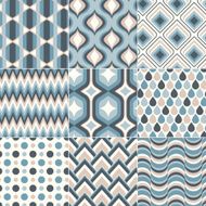 seamless retro pattern N27