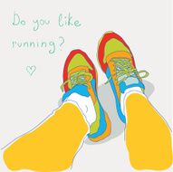 sport sneakers N2