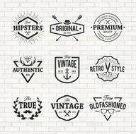 Hipster Emblems