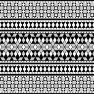 Tribal Seamless Pattern Ethnic Vector Background N39