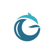Sign the letter G dolphin