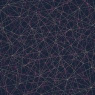 Abstract mosaic pattern with triangles Seamless vector Dark colors