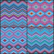Set of seamless ornamental patterns