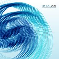 Bright blue abstract background N5