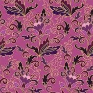Seamless floral pattern in turkish style N5