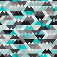 seamless geometric triangle pattern N3