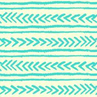 Abstract seamless ethnic pattern hand-painted N15