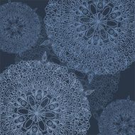 Background with circle symmetric patterns
