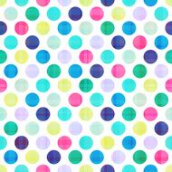 seamless polka dots texture pattern N2