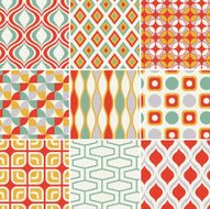 seamless retro pattern N28