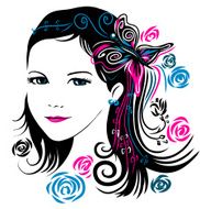 Girl with Butterfly N3