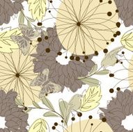 Seamless Floral Pattern N921