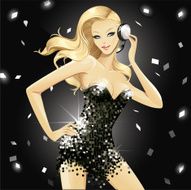 Dazzling Disco (Black)