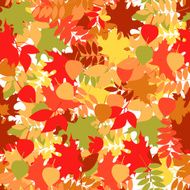 seamless leaf pattern vector background N3