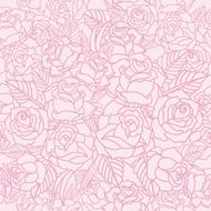 vector pattern with roses N12