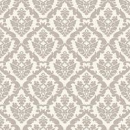 Seamless floral damask pattern for wedding invitation