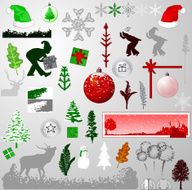 Xmas Designer elements 01