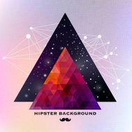 Abstract background with geometric shapes N4