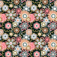 floral seamless pattern N364