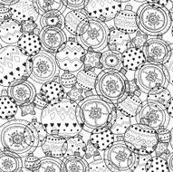Pattern With Christmas Balls N5