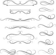 Calligraphic swirl N4