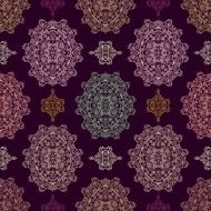 Decorative seamless pattern in oriental style N2