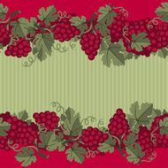 Seamless pattern with grapes N4