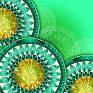 Vector abstract floral decorative background N63