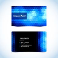 vector business card set N16