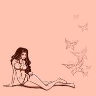Woman In Bathing Suit N3