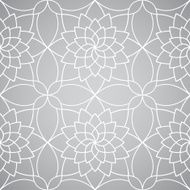 Vector abstract floral wallpaper Seamless pattern