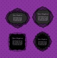 vintage lacy labels N3